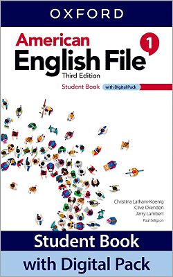 American English File 1 - Student's Book With Digital Pack - Third Edition