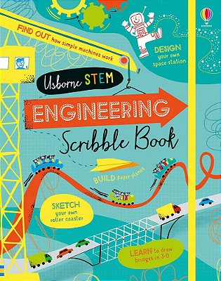 Engineering Scribble Book - Usborne Stem
