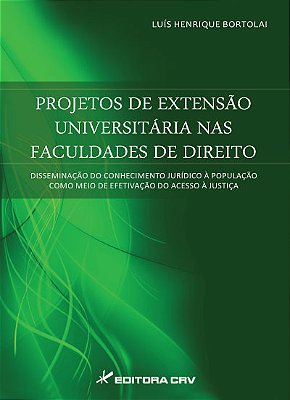 Projeto De Extensão Universitária Nas Faculdades De Direito..-