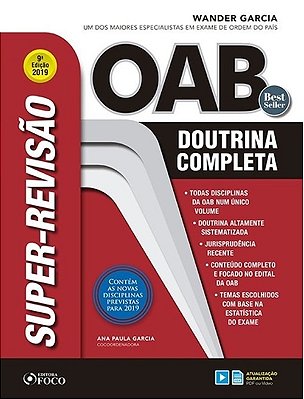 Super-Revisão Oab - Doutrina Completa - 9ª Ed - 2019..-