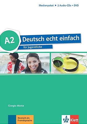 Deutsch Echt Einfach A2 - Für Jugendliche - Medienpaket 2 Audio CDs+dvd..-