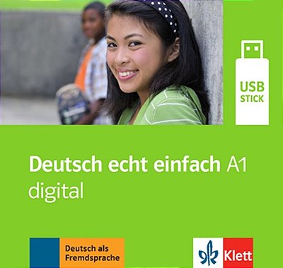 Deutsch Echt Einfach A1 - Für Jugendliche - Digital USB-Stick..-