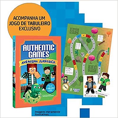 Authenticgames: Aventura Jurássica Vol 02 - Capa Dura