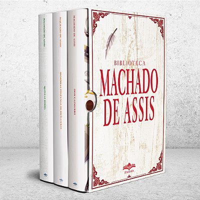 Biblioteca Machado De Assis - Box Com 3 Livros..-