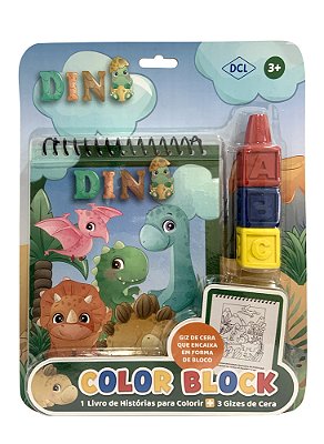 Color Block - Dinossauros