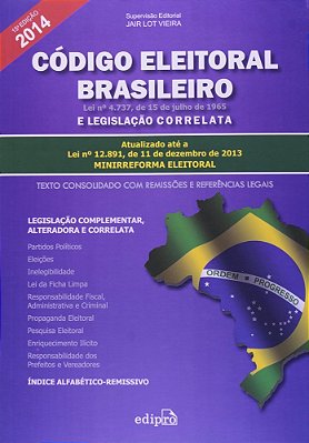 Código Eleitoral Brasileiro E Legislação Correlata..-