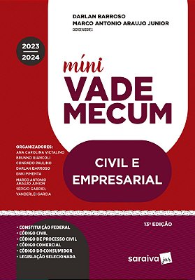 Mini Vade Mecum - Civil E Empresarial - Meu Curso - 13ª Edição 2024