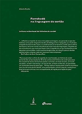 Forrobodó Na Linguagem Do Sertão Leitura Verbovisual De Folheto De Cordel..-