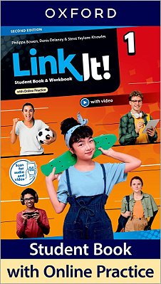 Link It 1 - Student's Book With Workbook And Online Practice - Second Edition..-