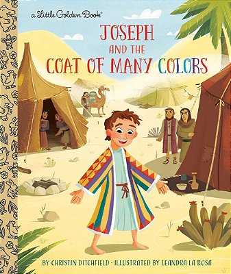 Joseph And The Coat Of Many Colors - Little Golden Book-..