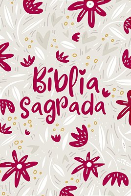 Bíblia Nvt Letra Normal - Jardim Da Vida (Creme)