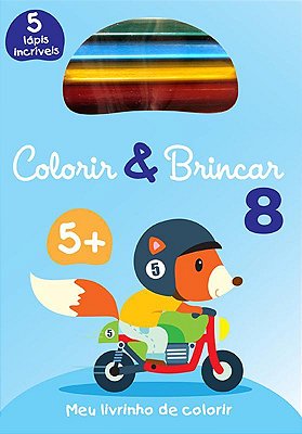 Colorir & Brincar 8: Azul