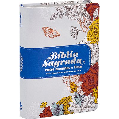 Bíblia Sagrada Entre Meninas E Deus - Capa Magnólia Nova Tradução Na Linguagem De Hoje (Ntlh)