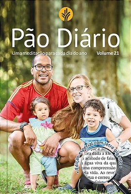 Pão Diário, Volume 21 (Capa Família/Letra Gigante)-..
