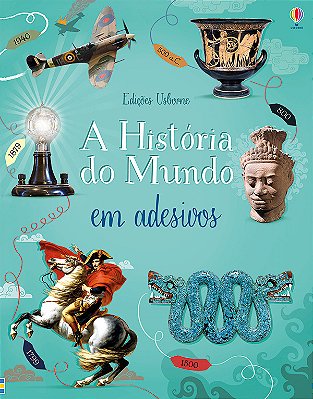 A História Do Mundo: Em Adesivos-..