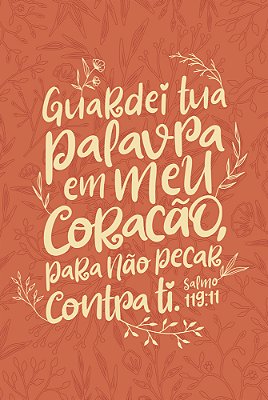 Bíblia Nvt Letra Normal - Salmo 119.11