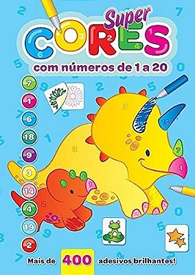 Supercores Com Números De 1 A 20