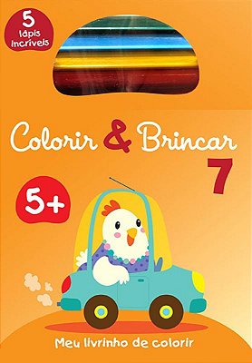 Colorir & Brincar 7: Laranja