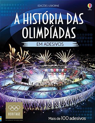 A História Das Olimpíadas Em Adesivos-..