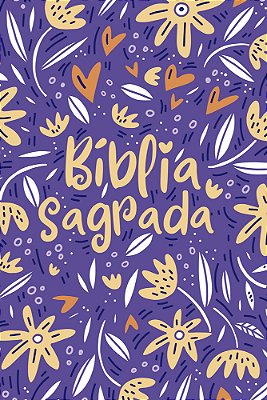 Bíblia Nvt Letra Normal - Jardim Da Vida Roxo