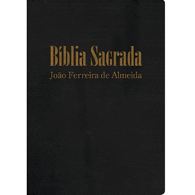 Bíblia Rc Gigante - Capa Luxo Preta