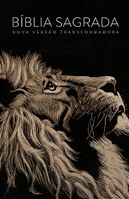 Bíblia Nvt Lion Head Slim - Letra Maior Nova Versão Transformadora