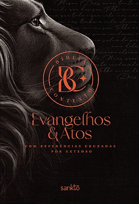 Bíblia Contexto - Evangelhos & Atos - Leão Com Referências Cruzadas Por Extenso