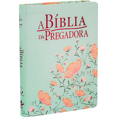 A Bíblia Do Pregadora - Capa Em Couro Sintético Impresso, Flores Almeida Revista E Corrigida (Arc)