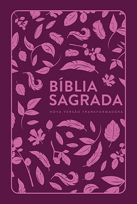 Bíblia Nvt Letra Normal - Folhas Pink
