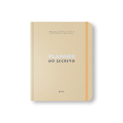 Planner Do Secreto - Capa Amarela..-
