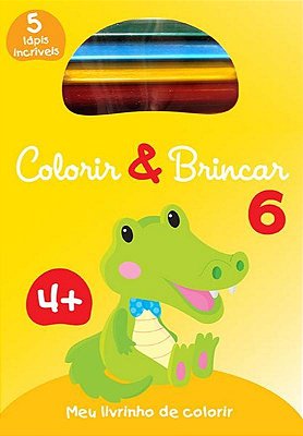 Colorir & Brincar 6: Amarelo