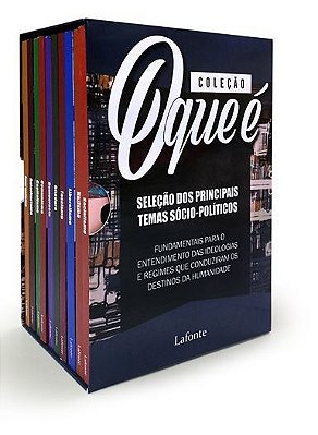 Box Coleção O Que É-10 Volumes-..
