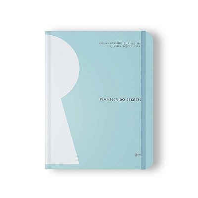 Planner Do Secreto - Capa Azul..-