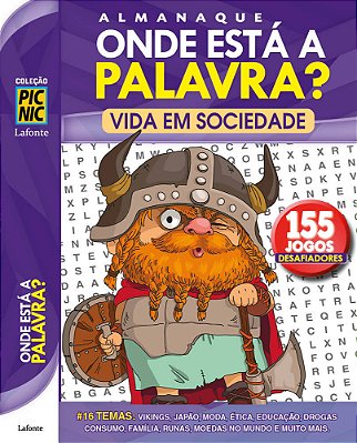 Almanaque Onde Está A Palavra? Vida Em Sociedade-..