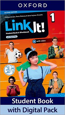 Link It 1 - Student's Book With Workbook And Digital Pack - Second Edition..-