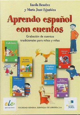 Aprendo Español Con Cuentos - Grabación De Cuentos Tradicionales Para Niños Y Niñas - CD Audio-..