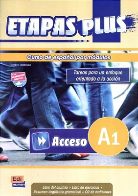Etapas Plus A1 - Libro Del Alumno Con Ejercicios Y CD De Audiciones-..
