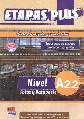 Etapas Plus A2.2 - Libro Del Alumno Con Ejercicios Y CD Audio-..
