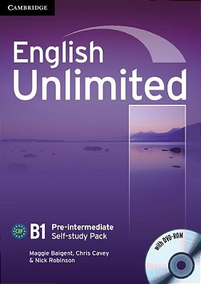 English Unlimited Pre-Intermediate - Self Student Pack With Workbook And Dvd-ROM-..