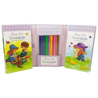 Superkit Encantado Para Colorir E Inspirar
