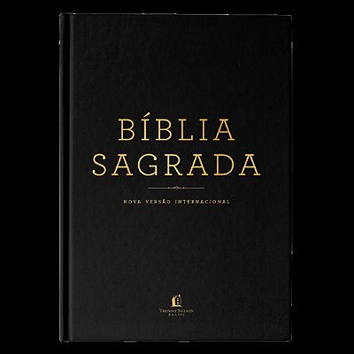 Bíblia Nvi, Capa Dura, Preta, Econômica, Clássica