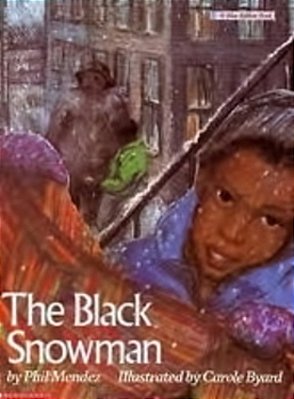 Black Snowman - Blue Ribbon Book-..