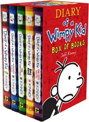 Diary Of A Wimpy Kid Box Of Books - Hardcover-..