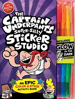 The Captain Underpants Super-Silly Sticker Studio-..