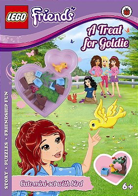 Lego Friends - A Treat For Goldie - Activity Book With Mini-Set-..