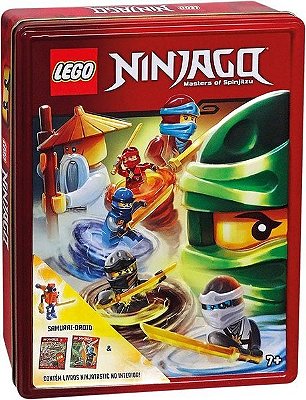 Mestres Do Spinjitzu - Lego Ninjago - (Lata)