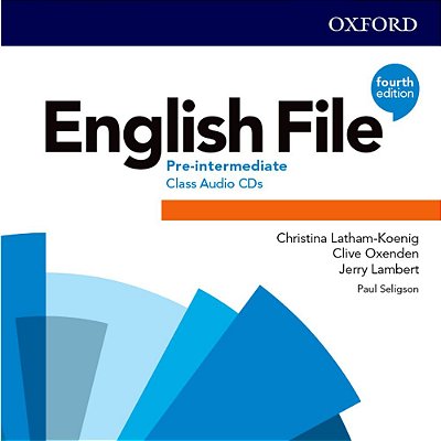 English File Pre-Intermediate - Class Audio CD (Pack Of 3) - Fourth Edition..-