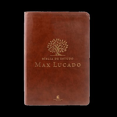 Bíblia De Estudo Max Lucado - Capa Marrom