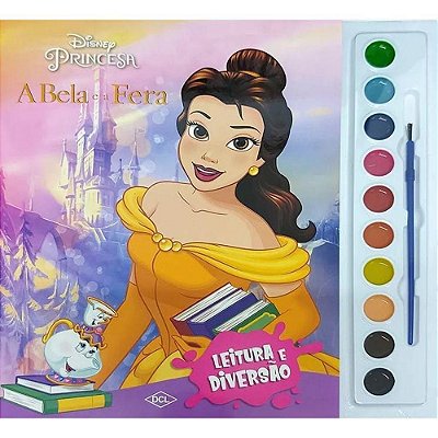 Disney - Aquarela - A Bela E A Fera..-