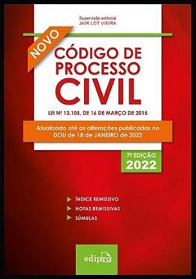 Código De Processo Civil 2022 – Míni